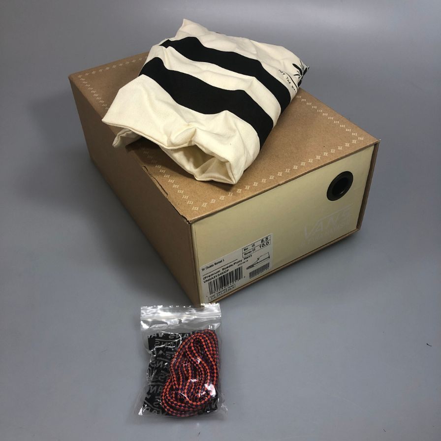 バンズ ボルト タカハヤシ ノマド スエード×ハラコ コンビ チャッカ メンズ サイズUS8.5 ブラウン vans vault taka hayashi nomad 約26.5cm【AFD14】