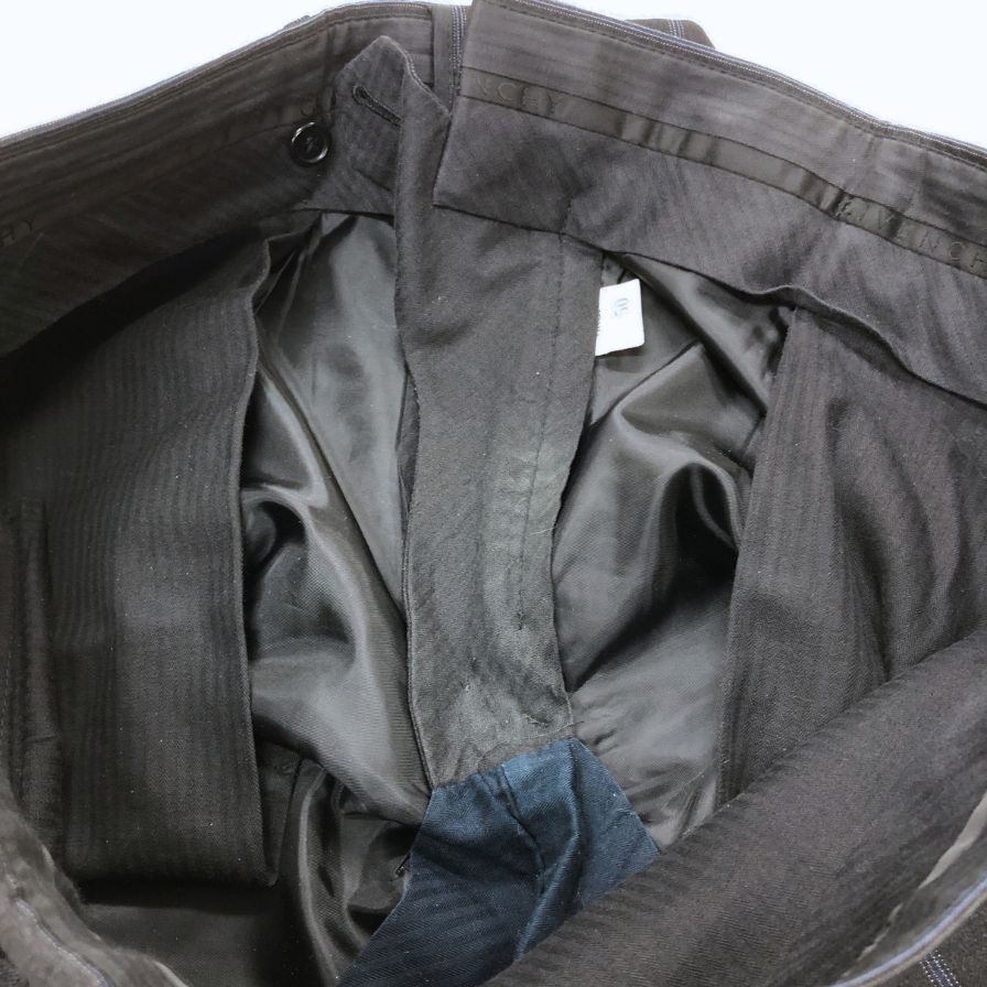 ジバンシー パリ セットアップ スーツ 3B Super150'S ウール100% メンズ サイズ50 グレー GIVENCHY PARIS【AFA3】