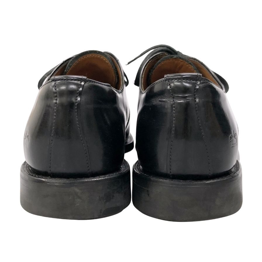サンダース レザーシューズ ミリタリーダービー 1128B ブラック サイズ7.5 メンズ 革靴 Sanders Military Derby Shoe ビジネスシューズ 約26.0cm【LA】【中古】