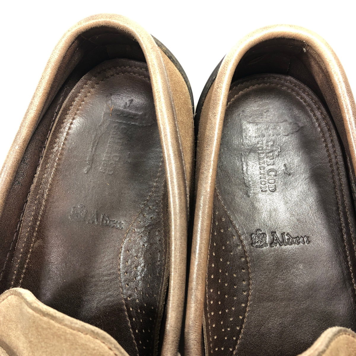 オールデン ケープコッドコレクション ペニーローファー スエード トープ メンズ サイズ9.5M ALDEN Cape Cod Collection 約27.5cm【ACF41-2】