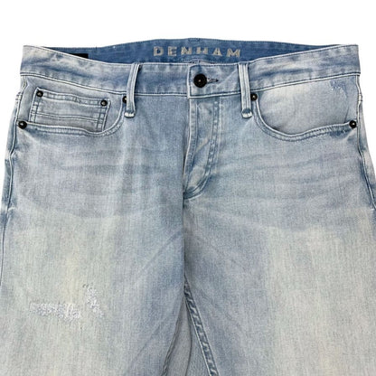 デンハム スキニーデニムパンツ BOLT ブルー メンズ W33 L32 DENHAM 【AFB49】