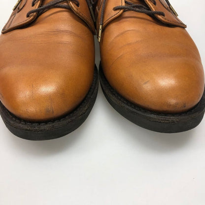 レッド ウィング レザーシューズ 9108 ポストマン オックスフォード プレーントゥ メンズ ブラウン サイズ8.5D REDWING 約26.5cm【AFD6】
