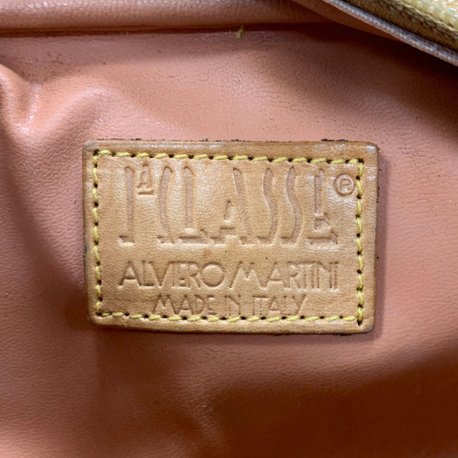 アルビエロ マルティーニ 地図柄 ポーチ  ALVIERO MARITINI