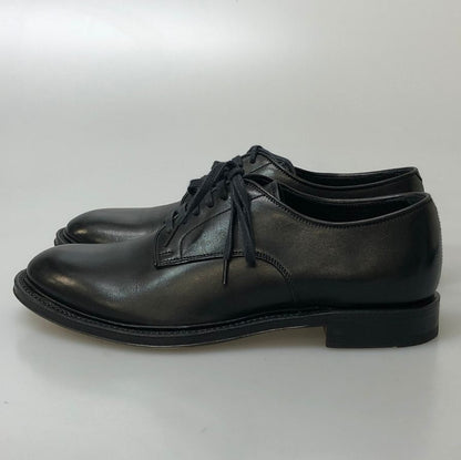 プラダ レザーシューズ プレーントゥ 本革 ブラック メンズ サイズ5.5 PRADA 約24.5cm【AFC30】