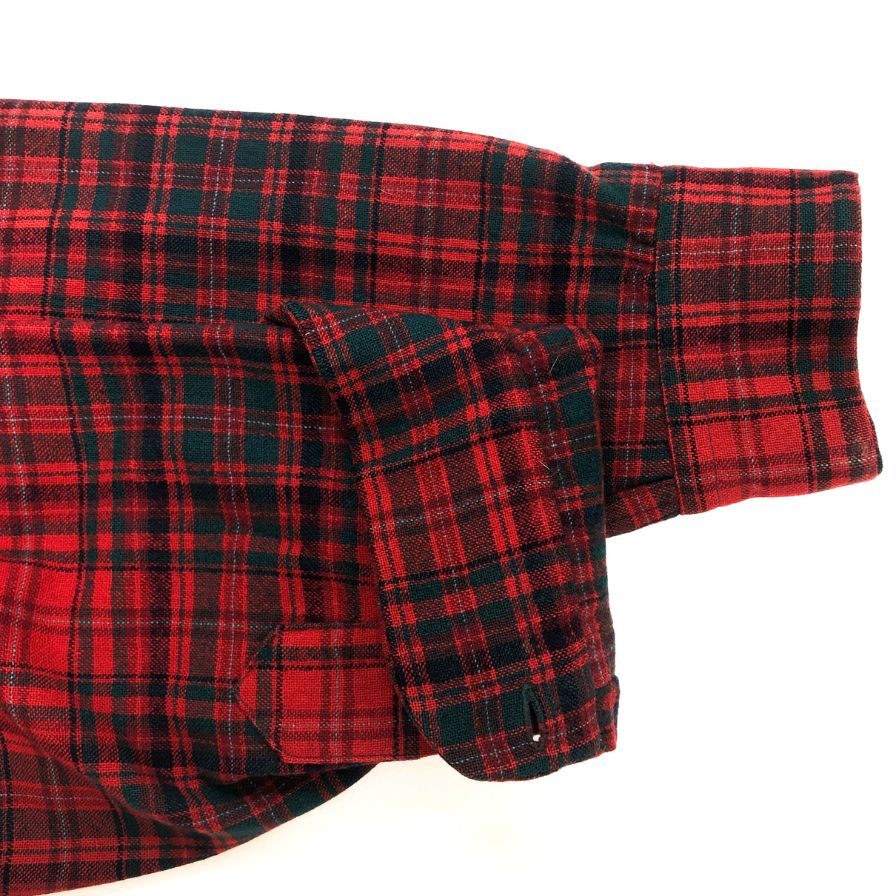 美品◆ペンドルトン 50S チェックシャツ USA製 レッド メンズ サイズS PENDLETON 【AFB41】