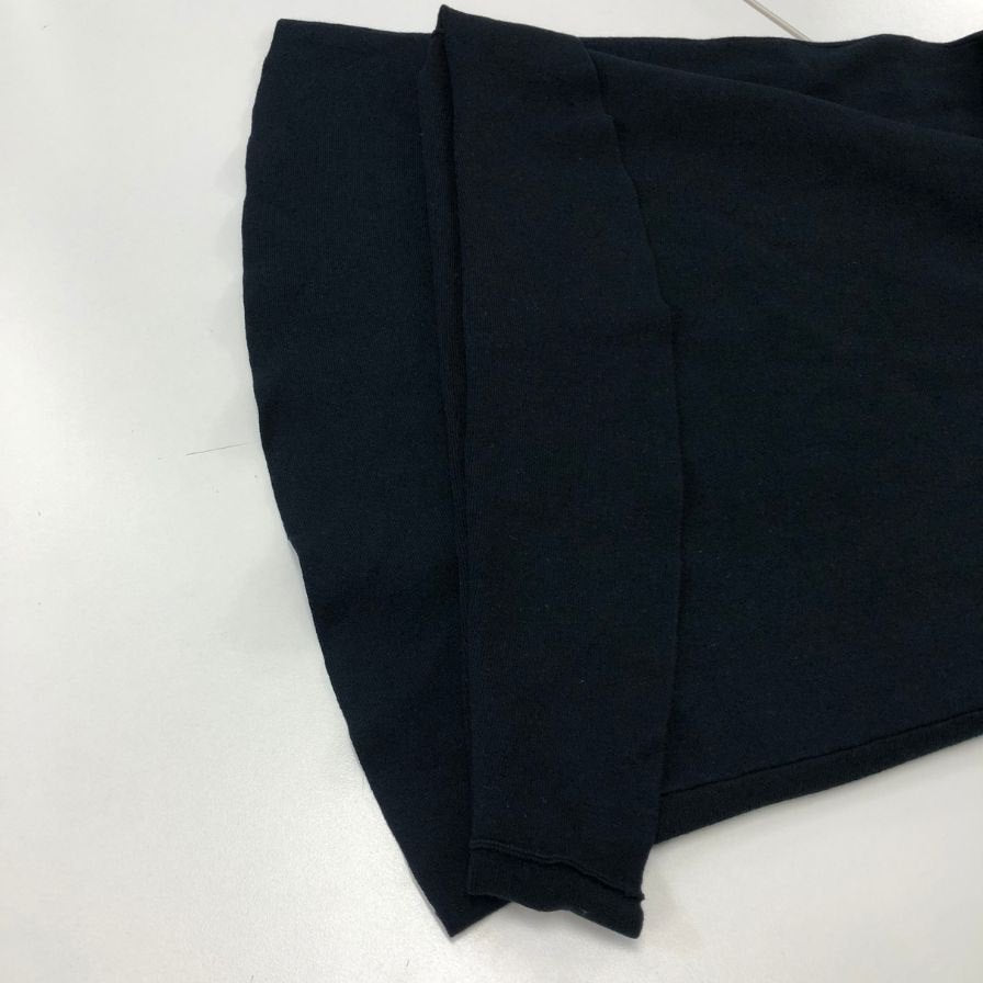 ソブ ダブルスタンダードクロージング ワイドパンツ ニット  レディース サイズ38 ブラック DOUBLE STANDARD CLOTHING 【AFB34】