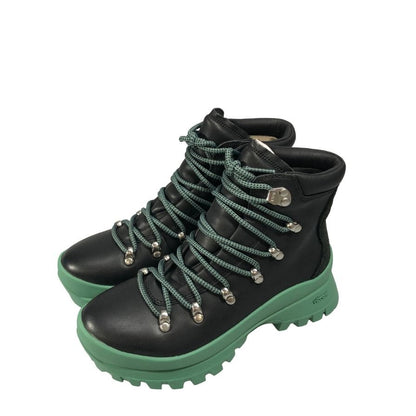 メレル ブーツ トレッキングブーツ Bristol MID レディース サイズ24 ブラック グリーン系 MERRELL 約24.0cm【AFD1】