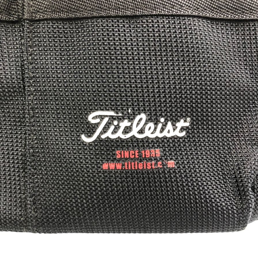 タイリスト ラウンドトートバッグ ナイロン ブラック Titleist【AFE9】