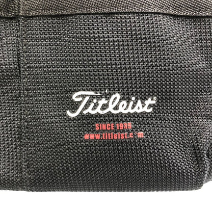 タイリスト ラウンドトートバッグ ナイロン ブラック Titleist【AFE9】