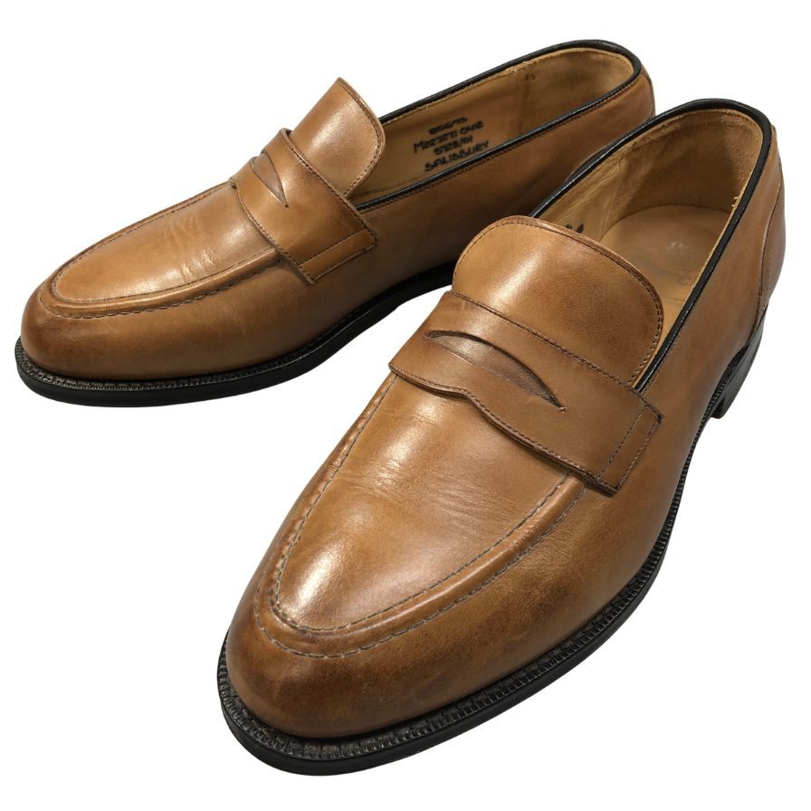 チャーチ ローファー ソールズベリー ブラウン メンズ サイズ85G Church's SALISBURY ローファー 約27.0cm【LA】【中古】
