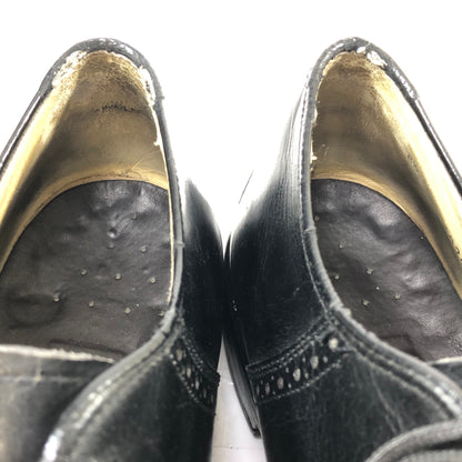 コールハン レザーシューズ  ブラック メンズ サイズ8F COLEHAAN 約25.5cm【YB5】