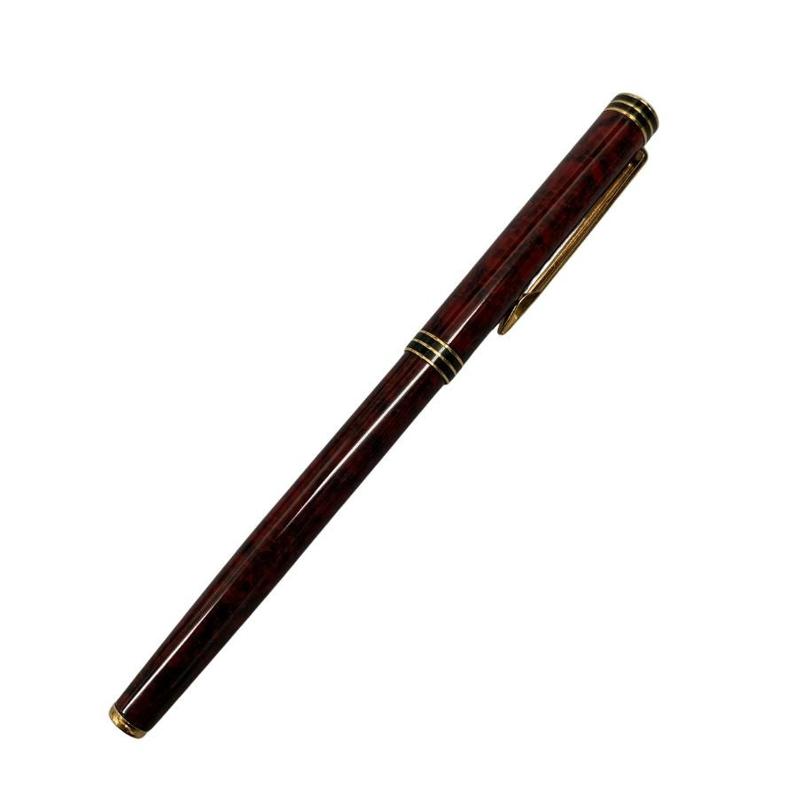 中古◆ウォーターマン 万年筆 アイデアル ペン先18K レッド系 WATERMAN IDEAL【AFI18】