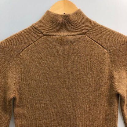 美品◆マメ クロゴウチ ニットセーター MM17AW-KN027 カシミア シルク ニット ハイネック ベージュ系 サイズ2 レディース Mame Kurogouchi 【AFB17】