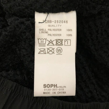 ソフ ネット F.C.Real Bristol  ストレッチ フリース トレーニング ジョガーパンツ メンズ サイズL ブラック SOPH. 【AFB25】