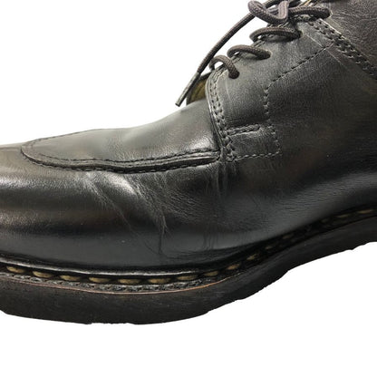 パラブーツ レザーシューズ アヴィニョン Uチップ サイズ8 ブラック PARABOOT AVIGNON 約27.0cm【LA】