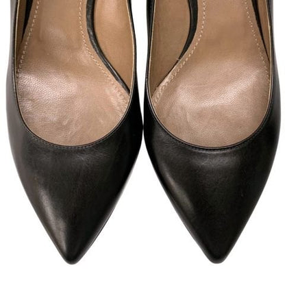 ドルチェ&ガッバーナ パンプス レザー レディース サイズ36 ブラック DOLCE&GABBANA 約23.0cm【AFC43】