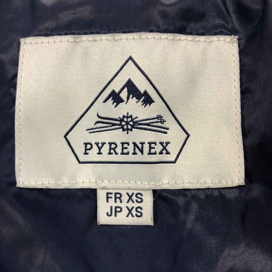 中古◆ピレネックス ダウンジャケット ANNECY FUR ネイビー メンズ サイズJP XS  PYRENEX 【AFA2】