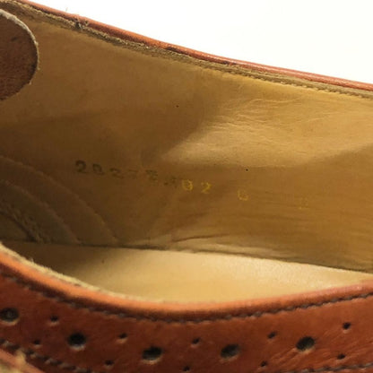 ロイドフットウェア レザーシューズ 2827 ER02 セミブローグ カーフ ブラウン メンズ サイズUK6E Lloyd Footwear 約25.0cm【AFD6】
