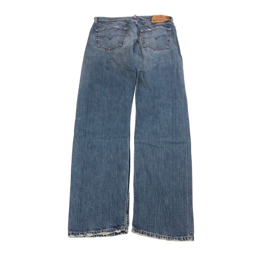 リーバイス デニムパンツ 501 ボタンフライ メンズ ブルー サイズW33L32 Levis 【AFB26】