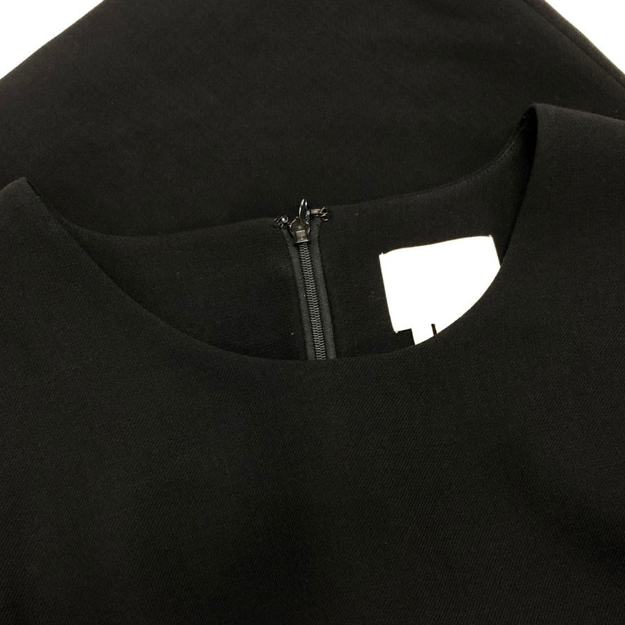 中古◆ケイト スペード ワンピース 半袖 膝丈 スパンコール 装飾 ブラック レディース サイズ4 kate spade 【AFB2】