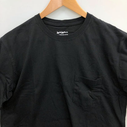新品同様◆ルイスレザーズ Tシャツ2枚パック Plain Pocket 2 T-shirts Pack ユニセックス サイズM ブラック Lewis Leathers 【AFB51】