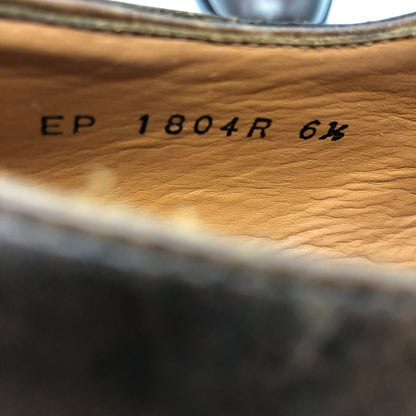 セプランドル グッドイヤーウェルト レザーシューズ ダブルモンク メンズ ダークブラウン サイズ6.5 S éprendre Goodyear welted 約25.0cm【AFC47】