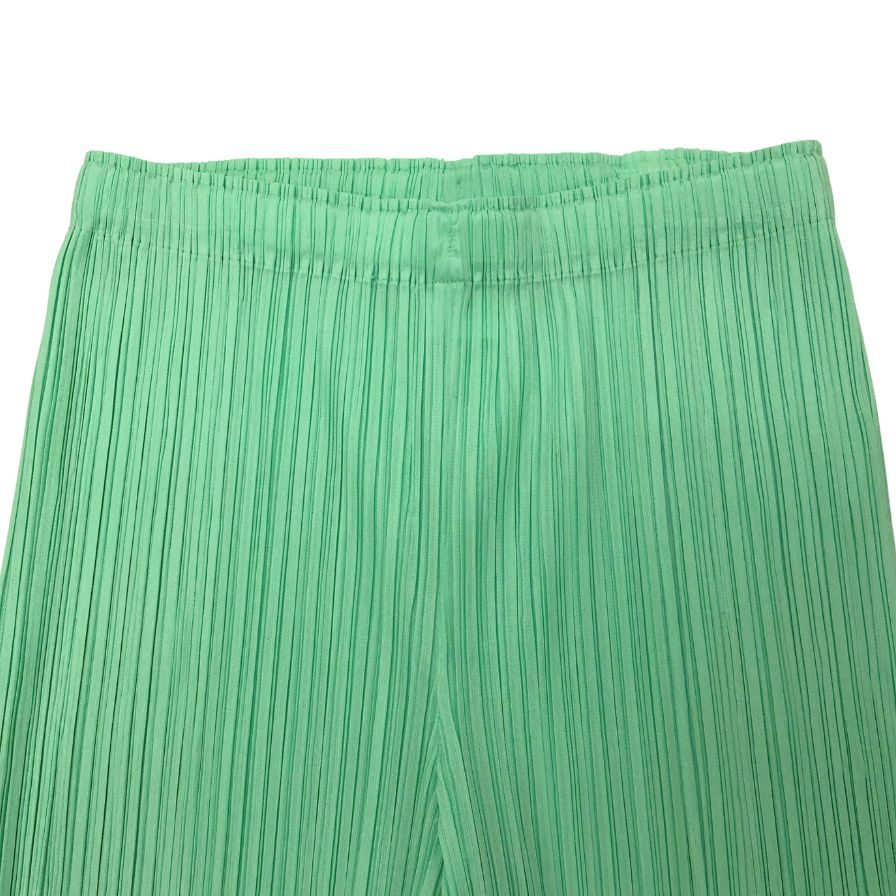 PLEATS PLEASE サイズ4 黒に近い濃緑　プリーツスカート PLEATS PLEASE プリーツプリーズ 長袖カットソー 良好 サイズ:4
