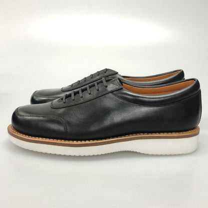 ジャランスリウァヤ レザースニーカー EXTRA LIGHT 990088 カーフ ブラック サイズ8 メンズ Jalan Sriwijaya Intelligence Shoes 約26.5cm【AFD15-2】
