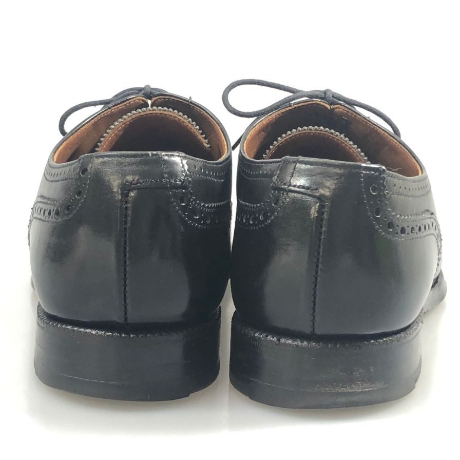 クロケット＆ジョーンズ ソールズベリー メンズ 8F ブラック Crockett & Jones 約26.5cm【AFC41】