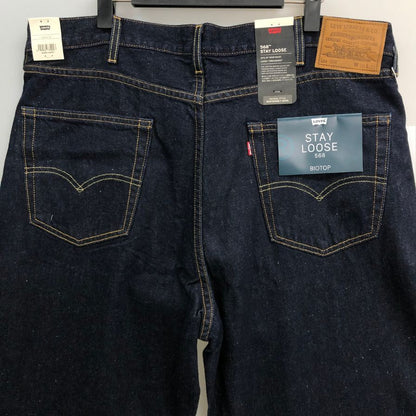 ビオトープ×リーバイス デニム 568 インディゴ メンズ W38 L30 BIOTOP×LEVI'S 【AFB33】