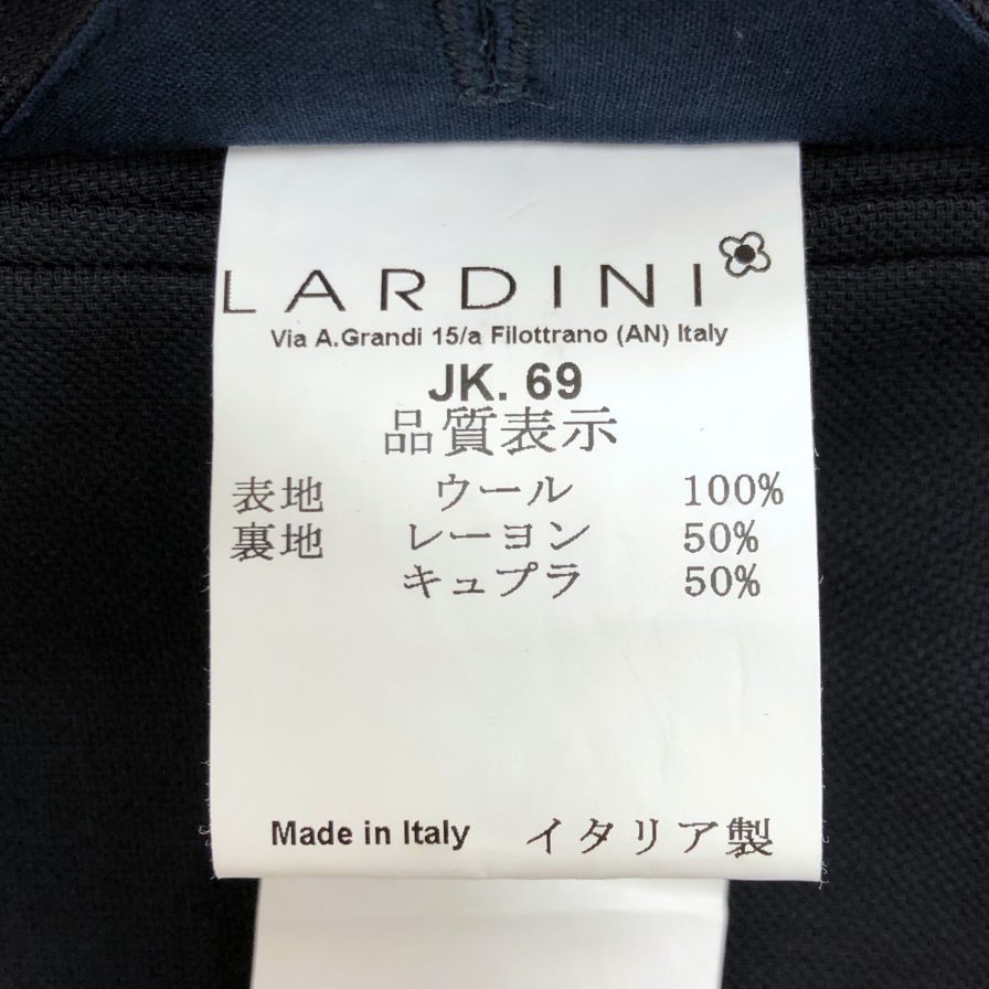 極美品◇ラルディーニ テーラードジャケット ウール メンズ
