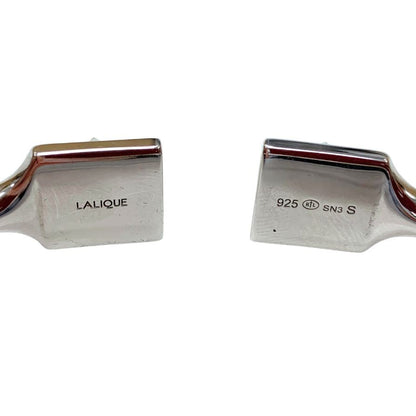 ラリック バングル アレトゥーズ クリア ストーン シルバー925 ユニセックス LALIQUE