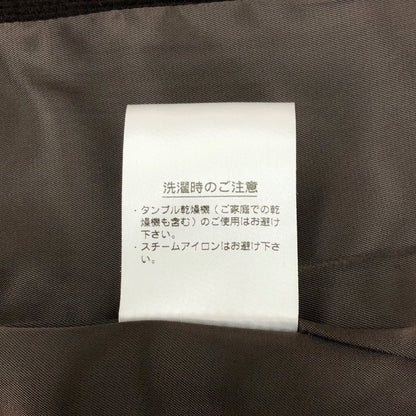 美品◆ラコステ コーディロイ ジャケット レディースサイズ42 ブラウン  LACOSTE 【AFB50】