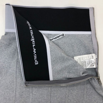 アレキサンダーワン タイトスカート サイドジップ グレー レディース サイズS ALEXANDER WANG【AFB4】