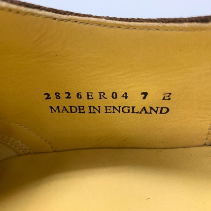 ロイドフットウェア レザーシューズ 2826ER04 ウイングチップ スエード メンズ サイズ7 ブラウン系 Lloyd Footwear 約25.5cm【AFD13】