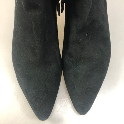 コールハーン スウェード ロング ブーツ  レディース サイズ 3B  ブラック COLE HAAN 約22.0cm【AFD9-2】