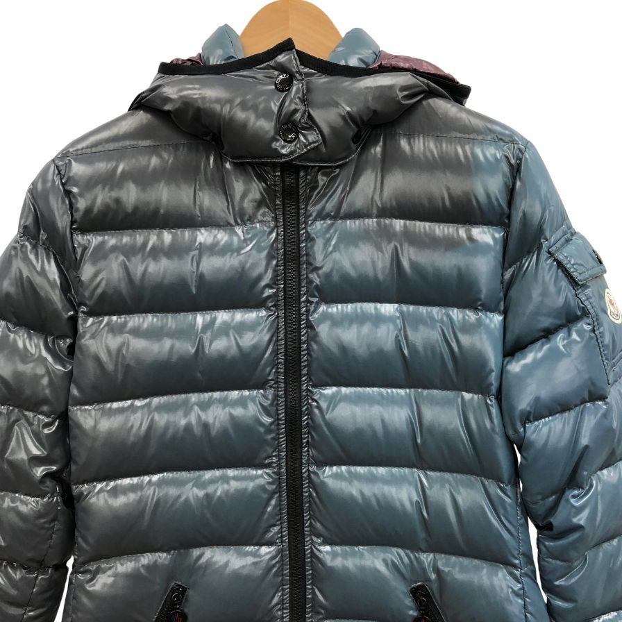 美品◆モンクレール ダウンジャケット モカ ブルー サイズ2 メンズ MONCLER MOKA GIUBBOTTO 【AFA21】