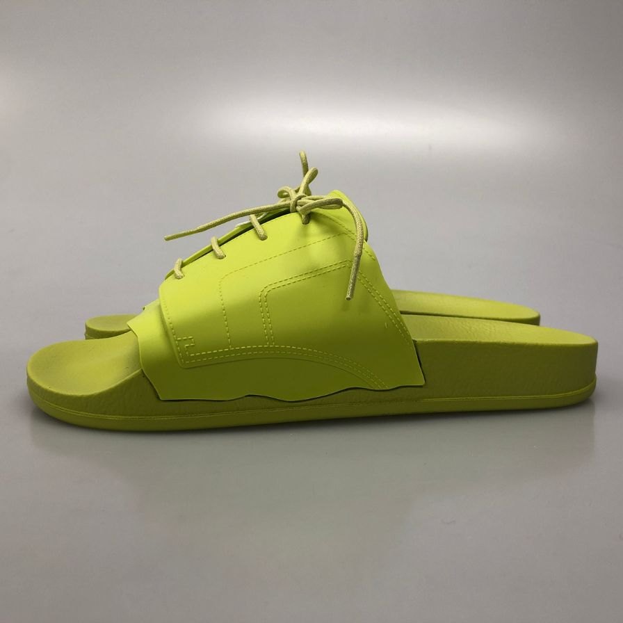 メゾン マルジェラ サンダル S58WX0100 ラバー グリーン系 サイズ37 レディース Maison Margiela 約24.0cm【AFD14】