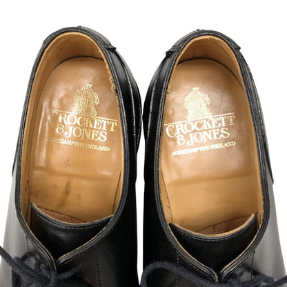クロケット&ジョーンズ モールトン 9262-1015-41 ブラック 7Eハーフ メンズ 革靴 CROCKETT&JONES MORETON ビジネスシューズ 約25.5cm【LA】【中古】