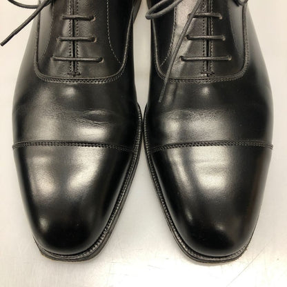 クロケット&ジョーンズ オードリー レザーシューズ 9447 ストレートチップ 337ラスト サイズ7D メンズ ブラック CROCKETT&JONES AUDLEY ビジネスシューズ 約25.5cm【LA】【中古】