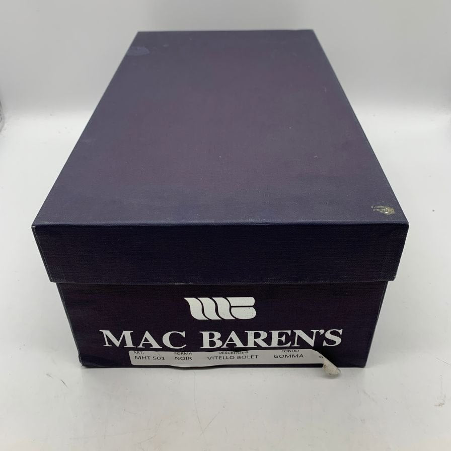 マックバレンス ボナフェ ストレートチップ ブラウン サイズ6.5 MACBAREN‘S 約25.0cm【AFD12】