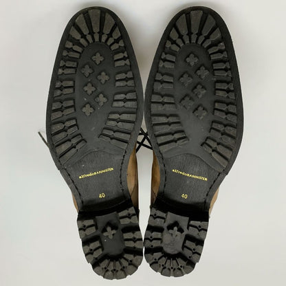 アルフレッド バニスター レースアップ ブーツ 5061005104 メンズサイズ 40 ブラウン alfredo BANNISTER 約25.5cm【AFD3】