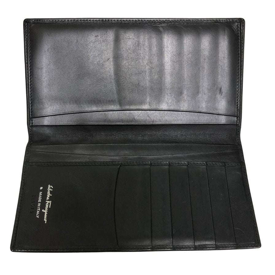 フェラガモ レザー 長財布 ガンチーニ FERRAGAMO【AFI8