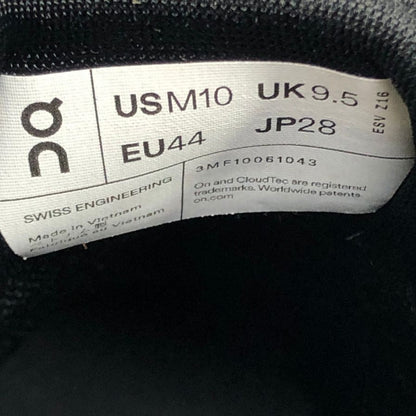 オン ランニングシューズ クラウド6 ウォータープルーフ ブラック メンズ サイズ28cm ON【AFC41】【中古】