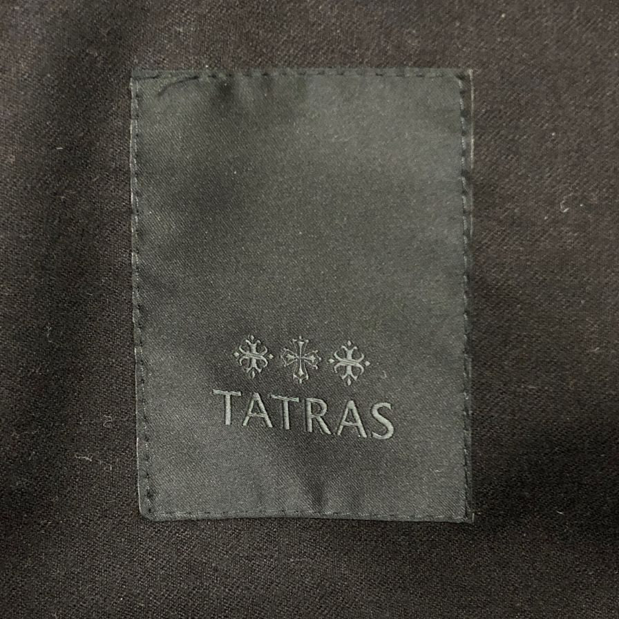 新品同様◆タトラス アコーニト フーディダウンコート MTK19A4138 ブラック メンズ サイズ01 TATRAS ACONITO 【AFA8】