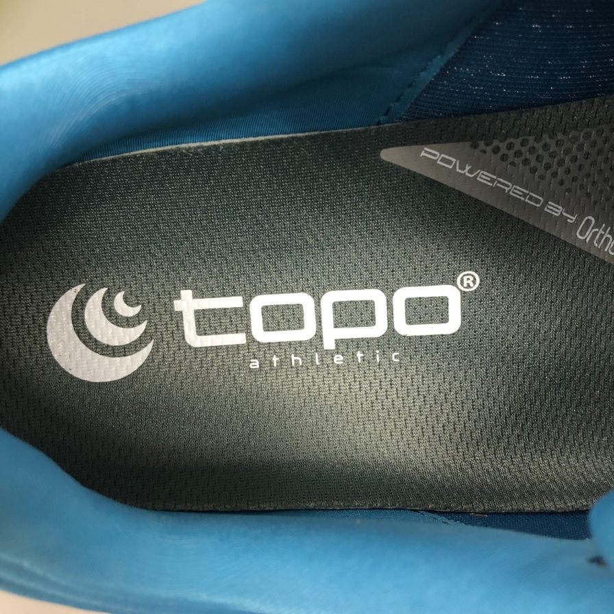 トポ アスレティック スニーカー PHANTOM 3 Blue Lime ブルー系 サイズUS11 メンズ TOPO ATHLETIC 約29.0cm【AFD15-2】