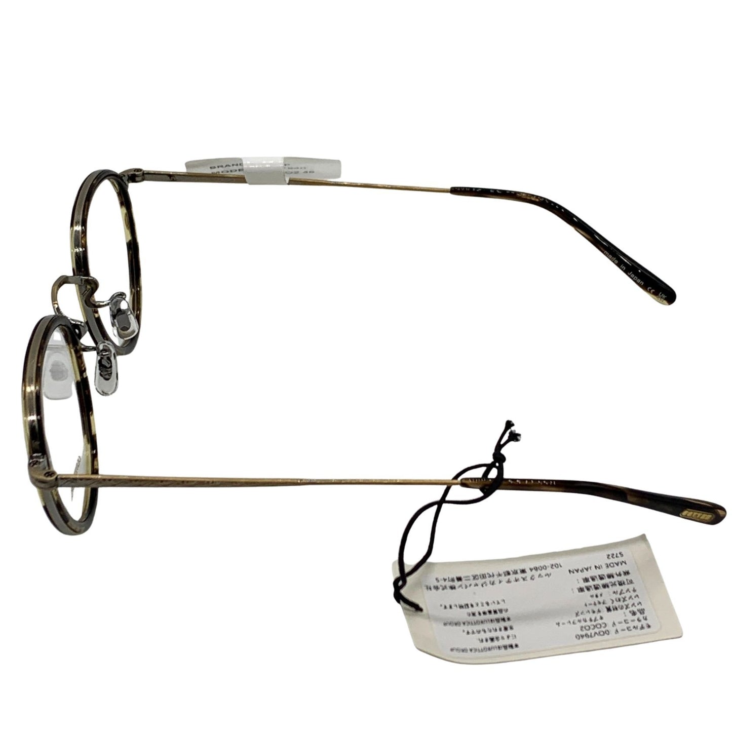 オリバーピープルズ メガネ MP-2 雅 48□24-148 べっ甲×ゴールド OLIVER PEOPLES【AFI8】