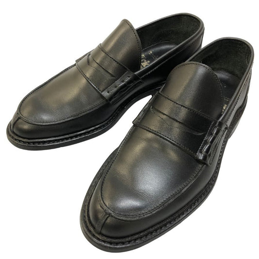 トリッカーズ 7956 アローズ 別注 コインロファー メンズ サイズ 5 ブラック  Trickers 約24.0cm【AFD14】