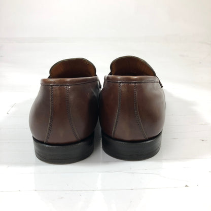 サルヴァトーレ フェラガモ ビットローファー ガンチーニ 9235 カーフ ブラウン メンズ サイズUK8.5  Salvatore Ferragamo 約27.0cm【AFC4】