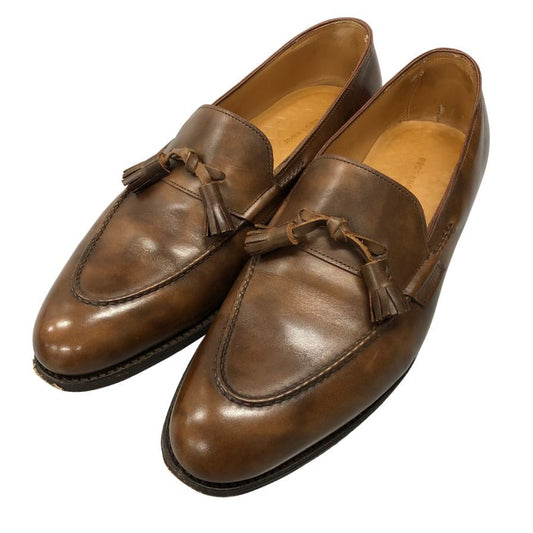 ジョンロブ タッセルローファー カーリントン 4098ラスト カーフ ブラウン メンズ 6.5ＥJOHN ROBB CALLINGTON ローファー 約25.0cm【LA】【中古】